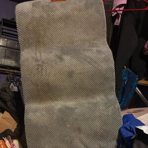 Loobani Gray cushioned Textured dog stairs